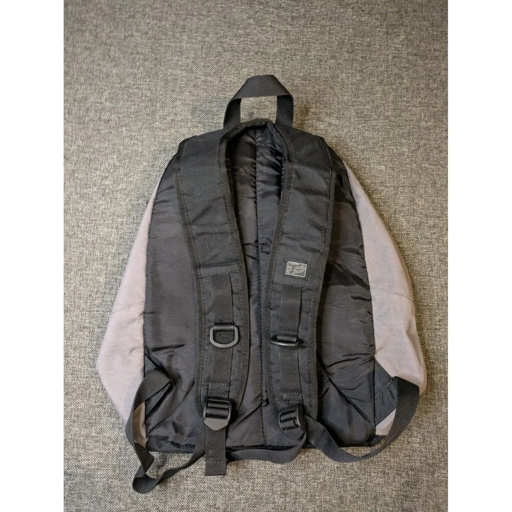 Fox Racing Backpack Hard Logo Motocross Inspired Streetwear Gray School Book Bag